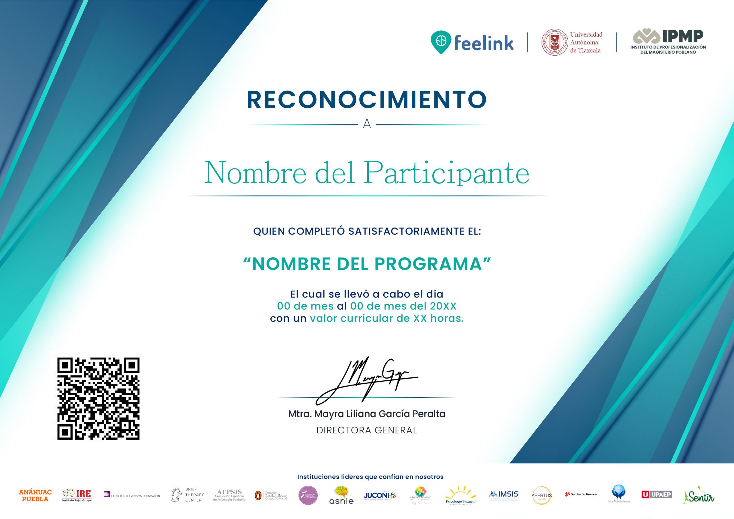 Constancia anverso